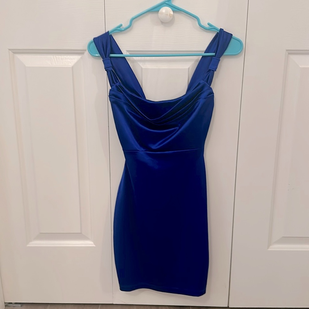 WNDSOR HOCO SATIN DRESS